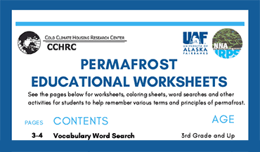 K-12 permafrost worksheets packet
